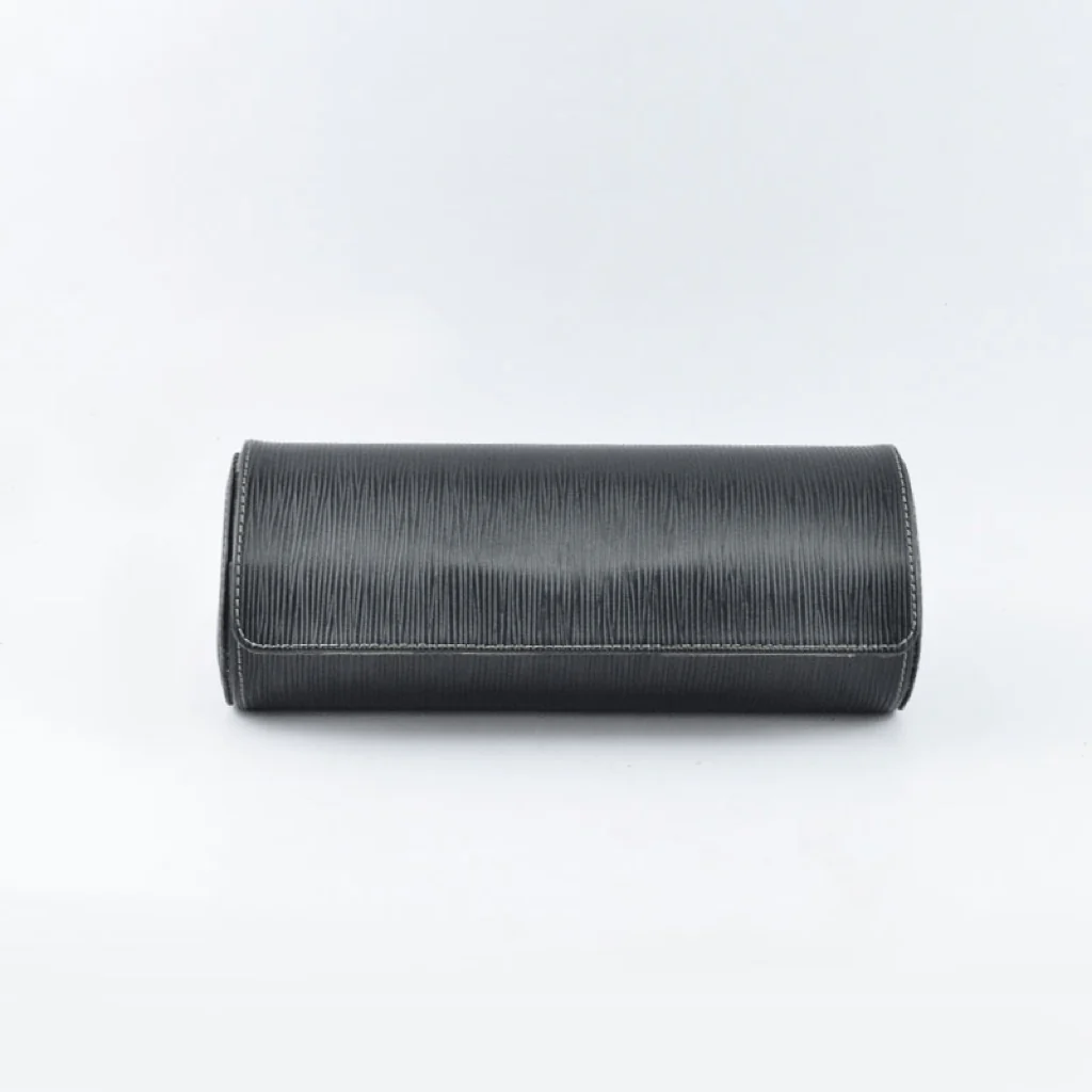 Rolka zegarkowa ze skóry Saffiano - Black Epi - Image 2