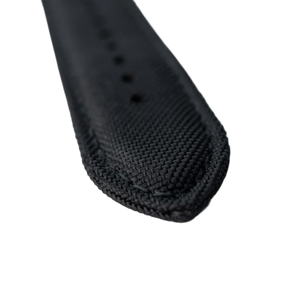 Sportowy pasek DOUBLE NYLON - czarny - Image 3