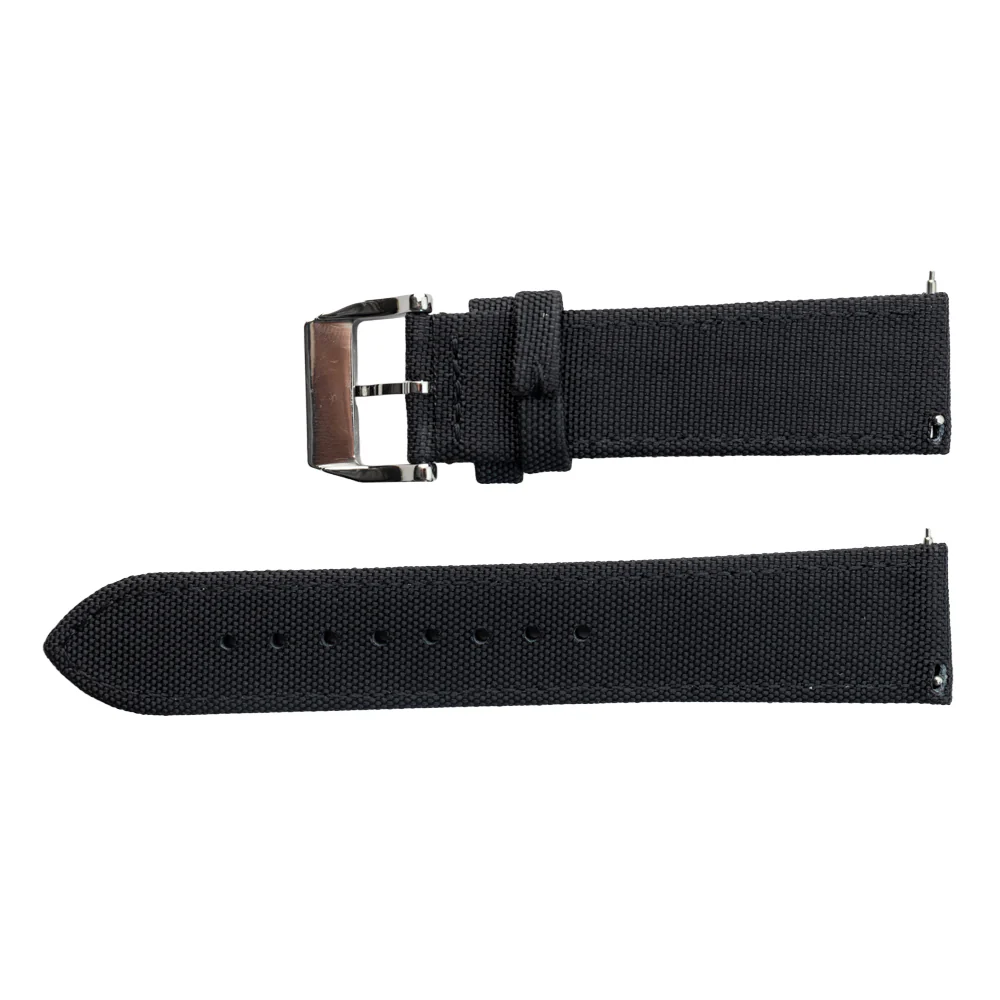 Sportowy pasek DOUBLE NYLON - czarny - Image 5