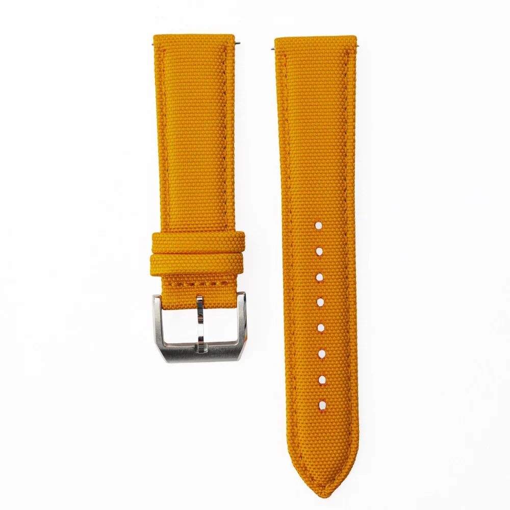 Sportowy pasek DOUBLE NYLON - pomarańczowy - Image 3