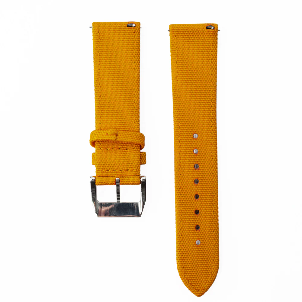 Sportowy pasek DOUBLE NYLON - pomarańczowy - Image 4