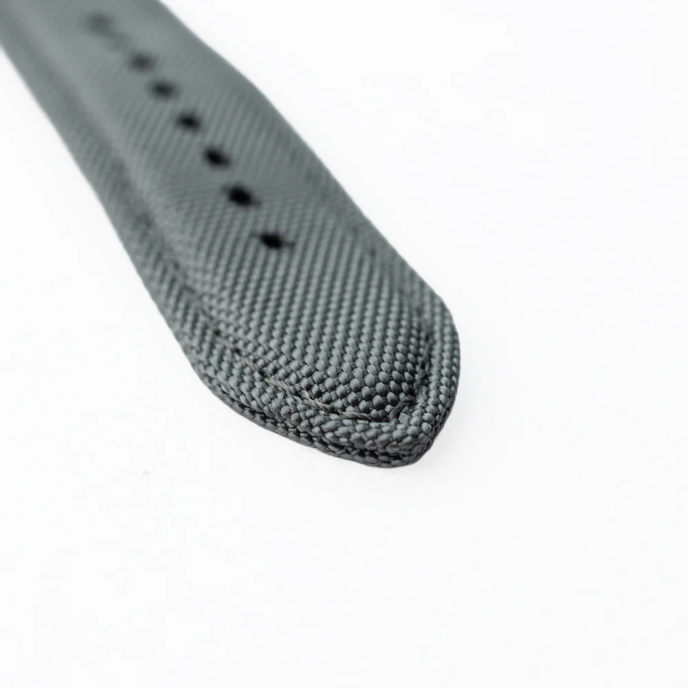 Sportowy pasek DOUBLE NYLON - szary - Image 5