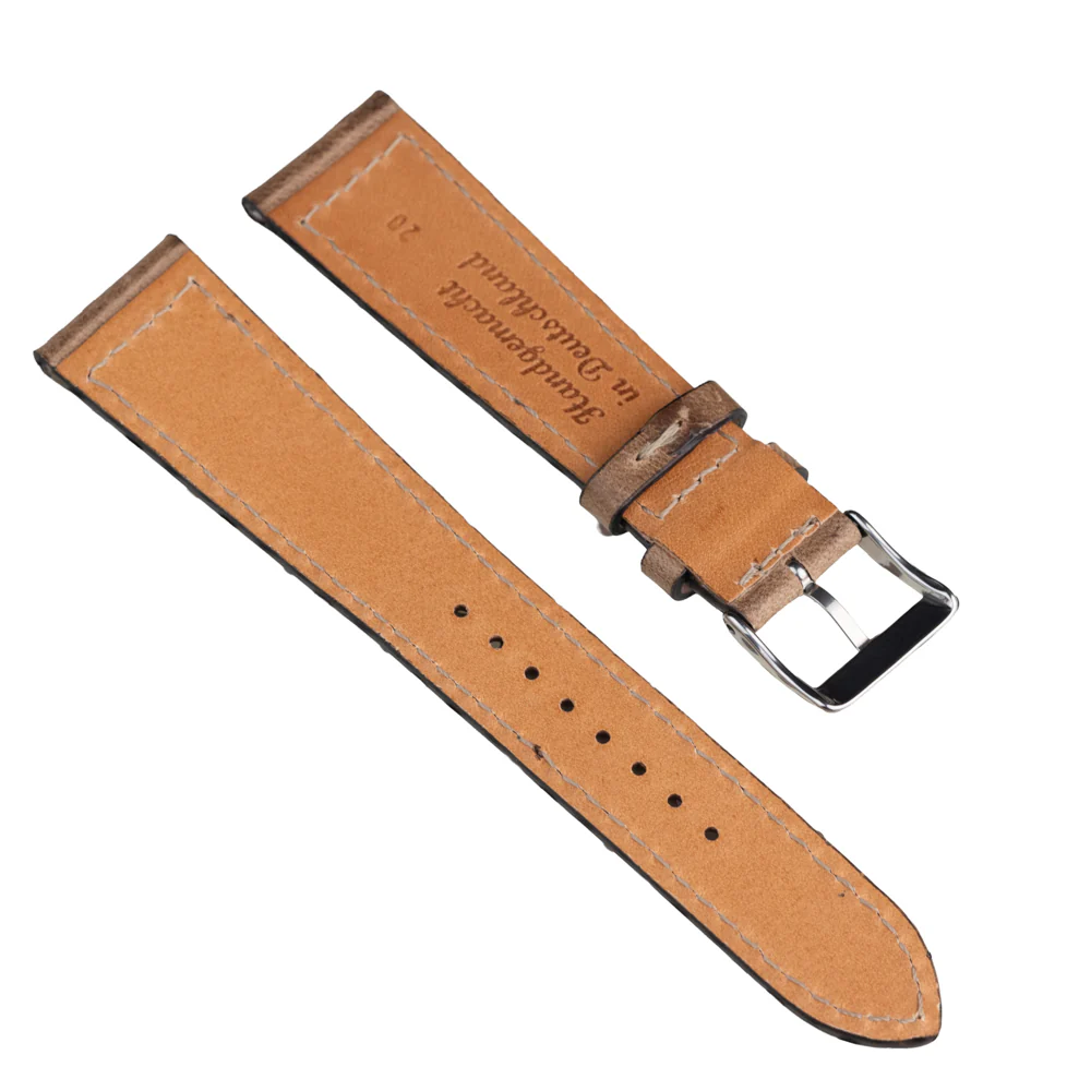 FLUCO CHROMEXCEL - pasek ze skóry Horween - BRĄZOWY - Image 4