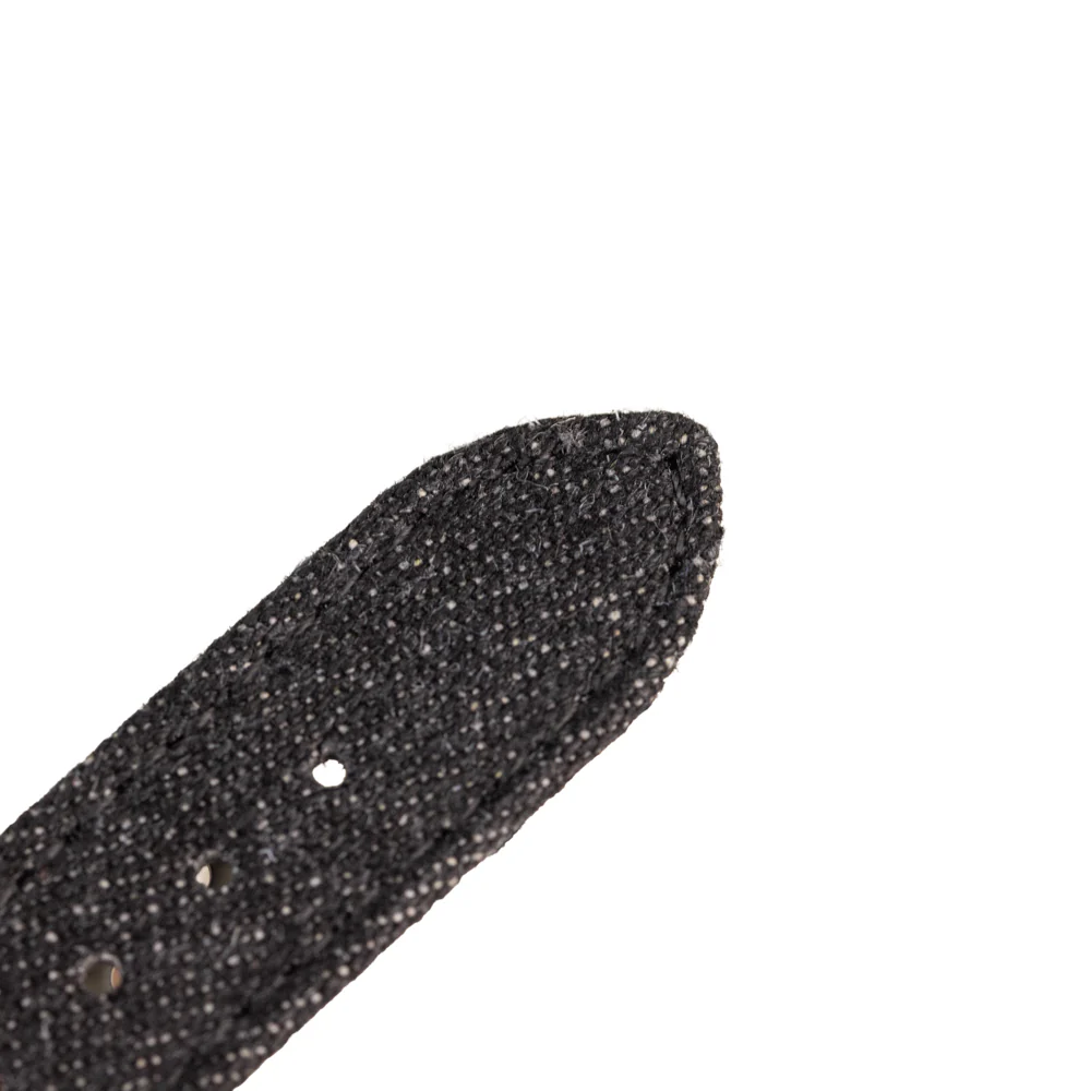 FLUCO JEANS - pasek z japońskiego denimu CZARNY - Image 4