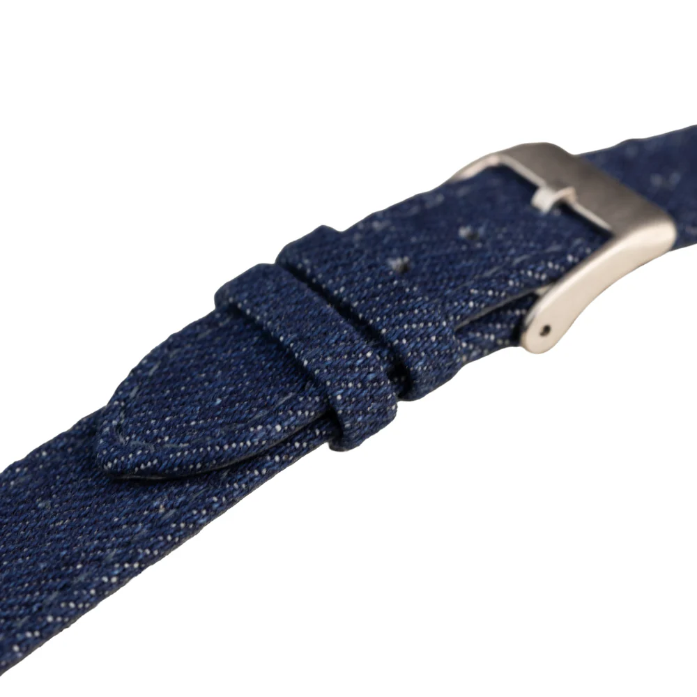 FLUCO JEANS - pasek z japońskiego denimu NIEBIESKI - Image 5
