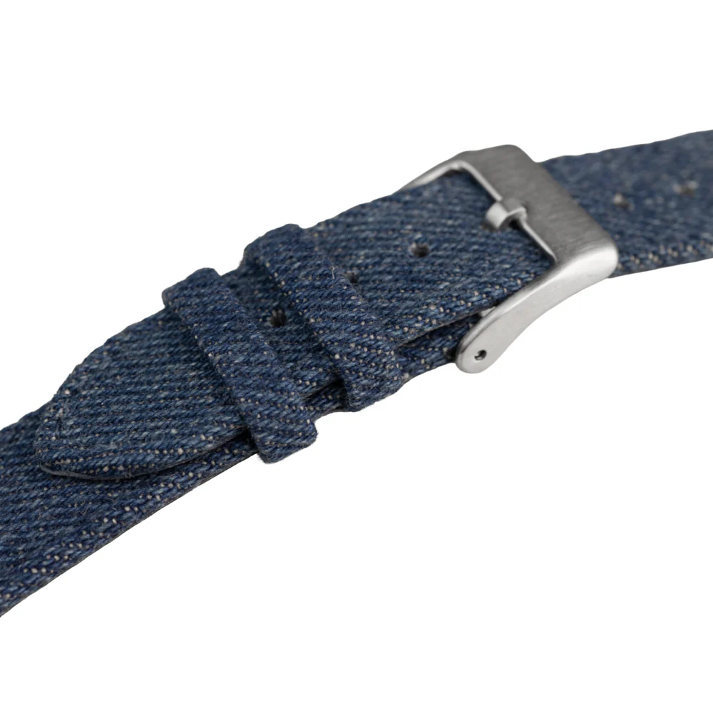 FLUCO JEANS - pasek z japońskiego denimu ROYAL BLUE - Image 3