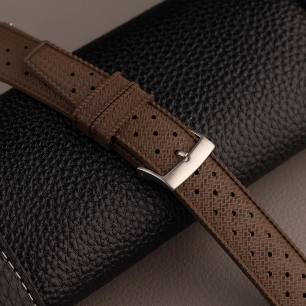 Guma FKM w stylu TROPIC - brązowy - Image 3