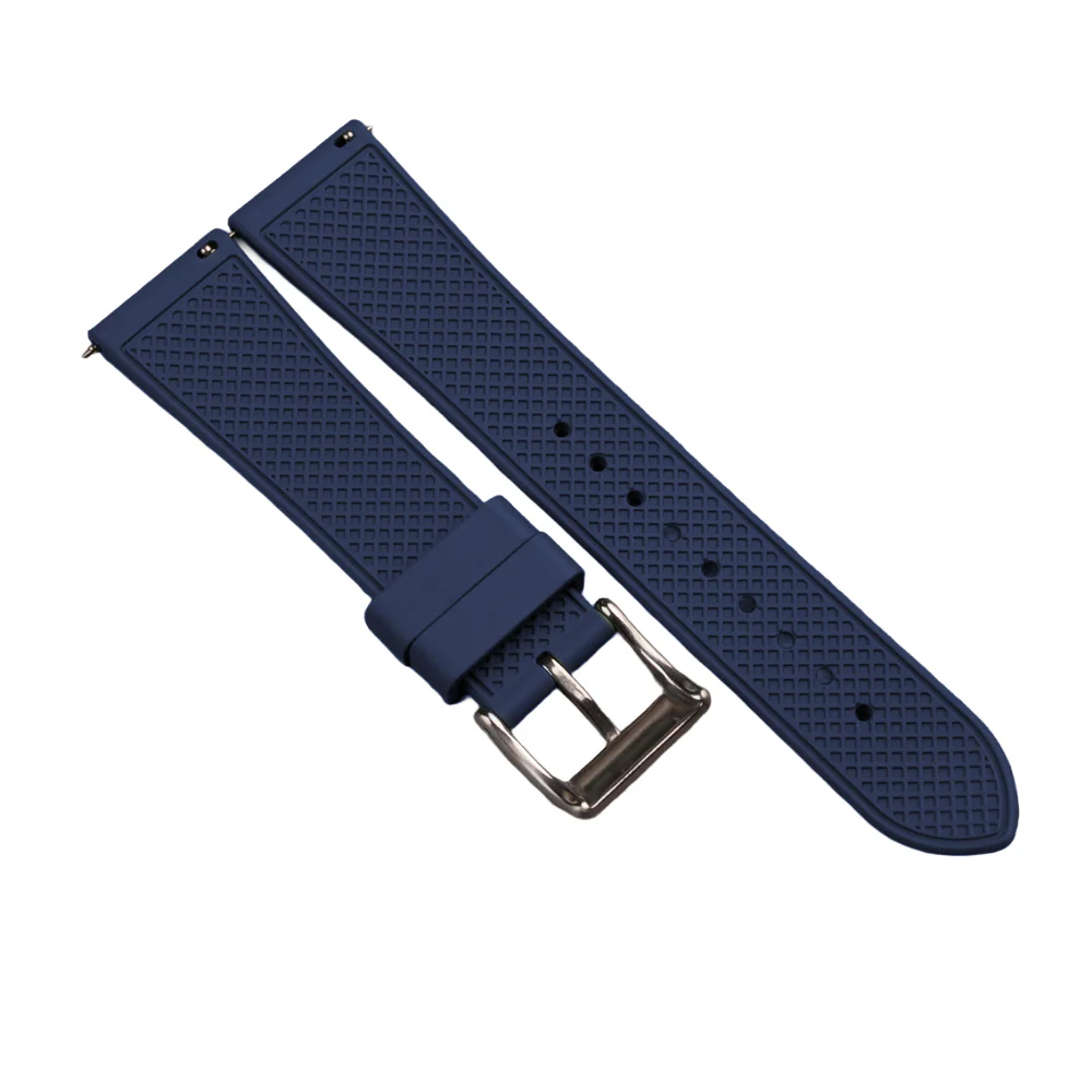 Heavy FKM Rubber - gruby pasek sportowy - niebieski - Image 3