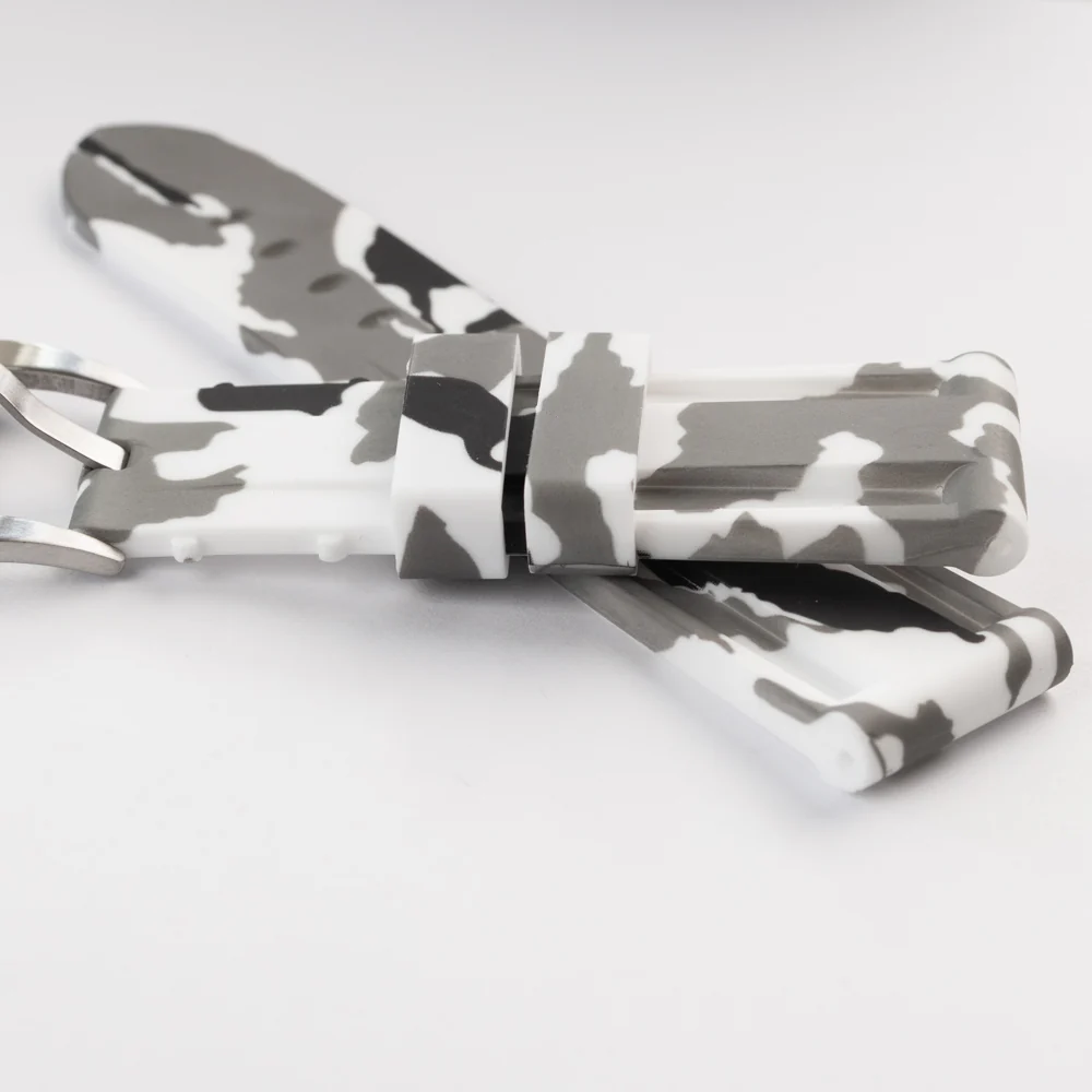 Pasek Camo w stylu Panerai - biały - Image 3