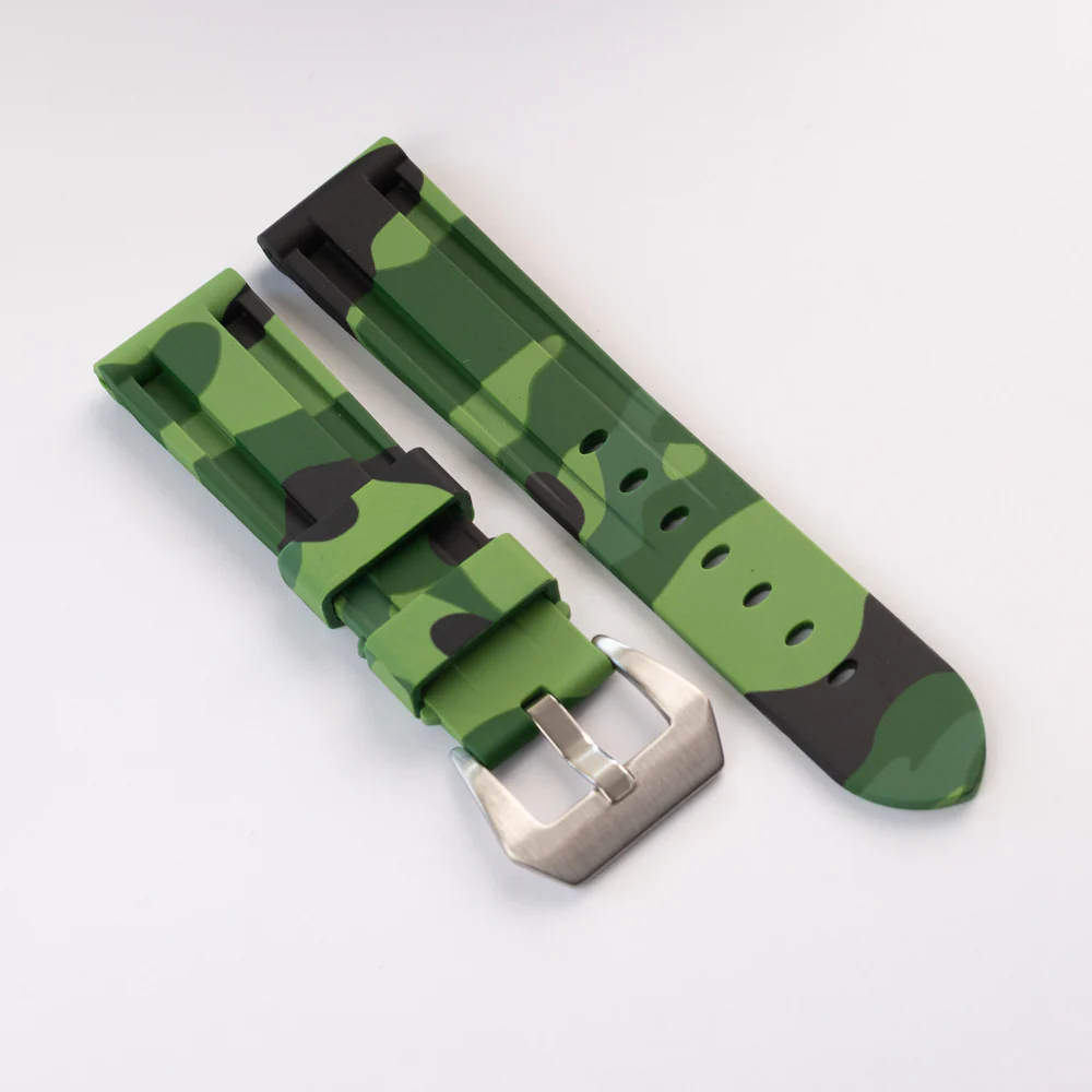 Pasek Camo w stylu Panerai - zielony
