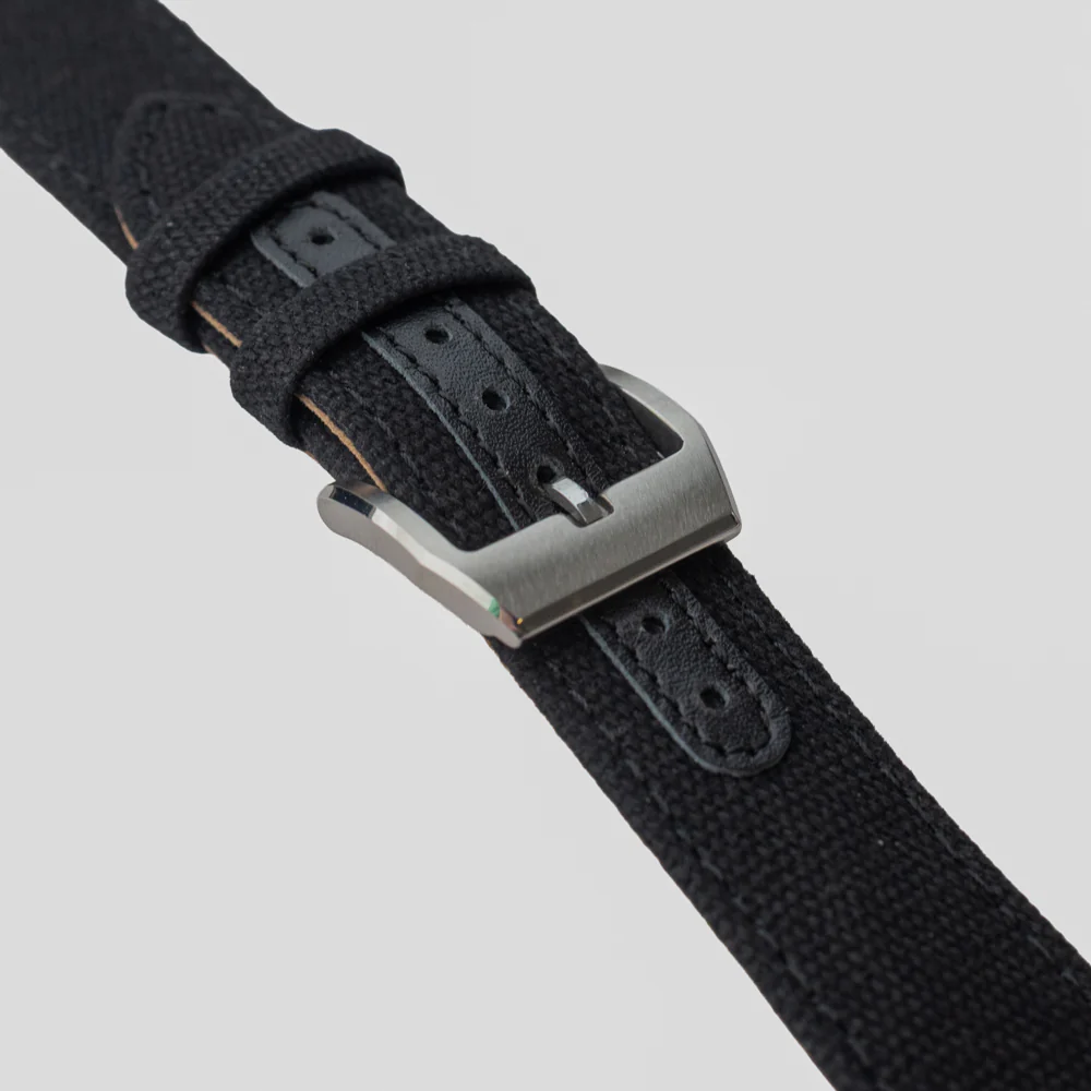Pasek CANVAS - czarny - Image 5