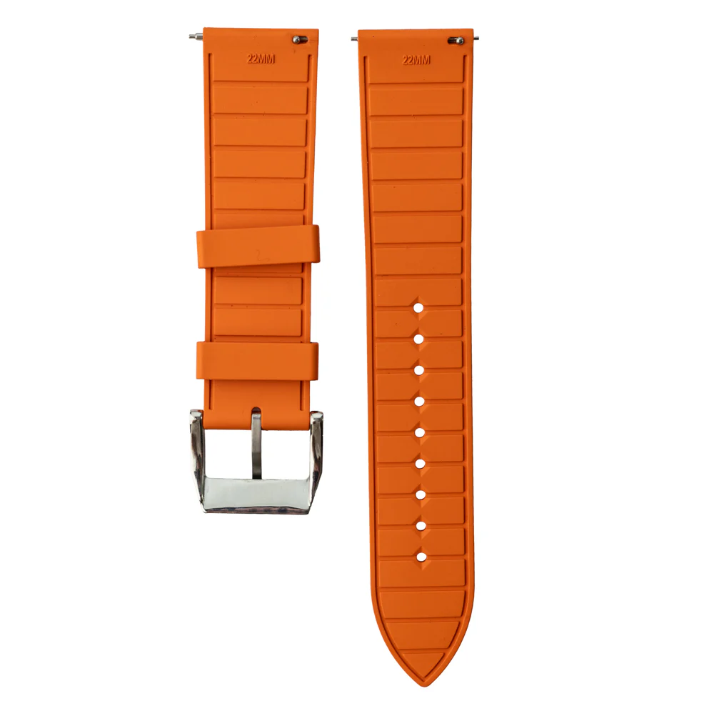 Pasek SLIM RUBBER FKM - pomarańczowy - Image 3