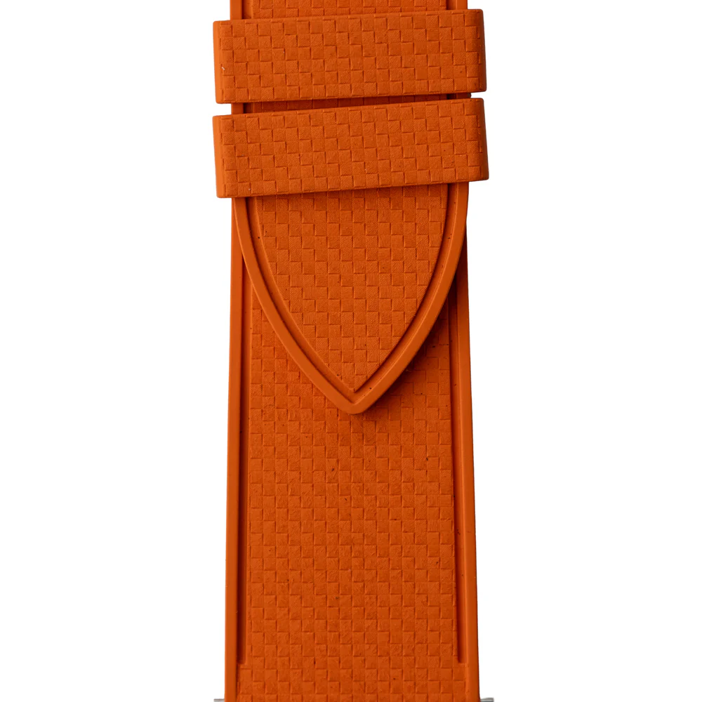 Pasek SLIM RUBBER FKM - pomarańczowy - Image 4