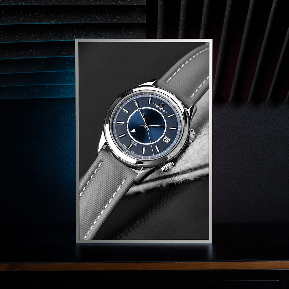 Plakat Fine Art w ramie aluminiowej - JLC Master Memovox